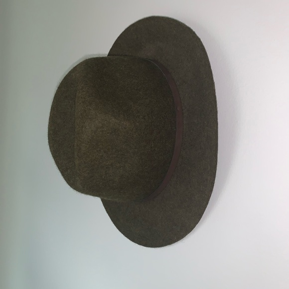 Banana Republic // Green Wide Brim Felt Hat // NWT